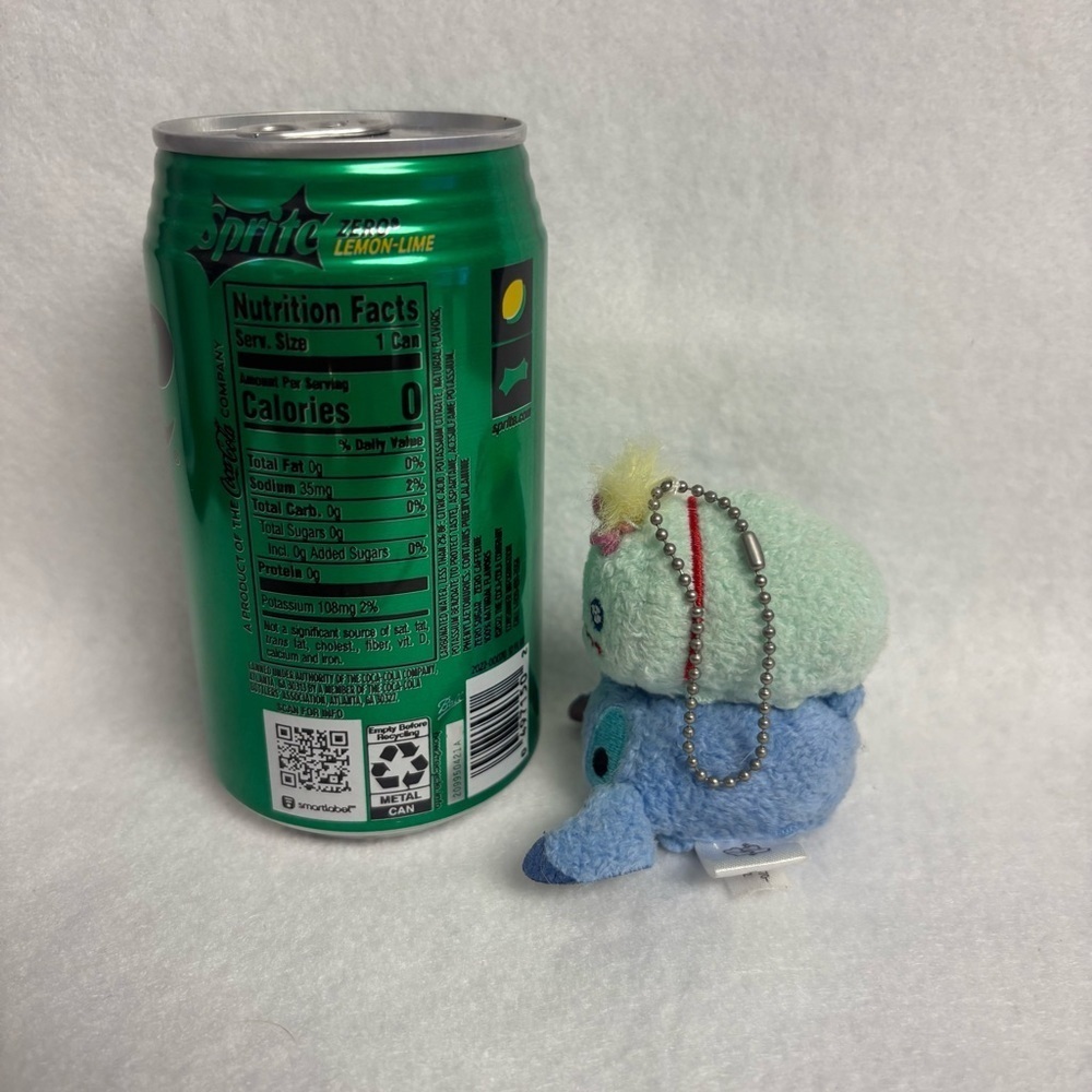 STITCH SCRUMP Tsum Tsum Plush Keychain Disney Japan - Picture 2 of 10